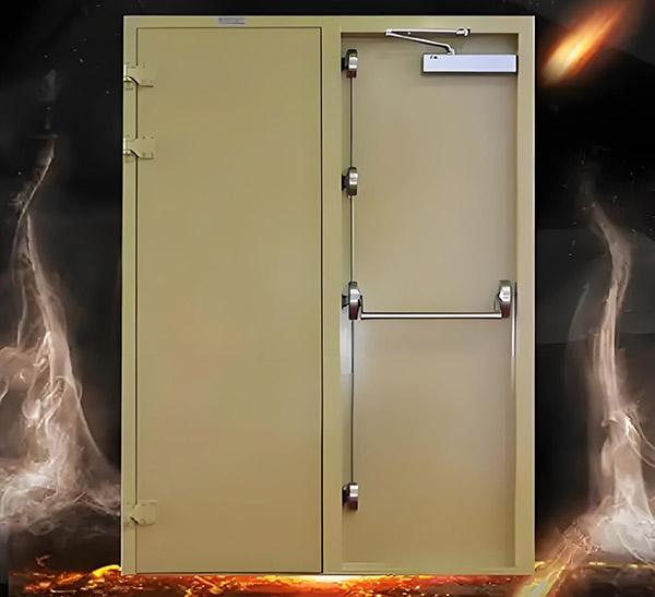 隧道抗風壓防火門